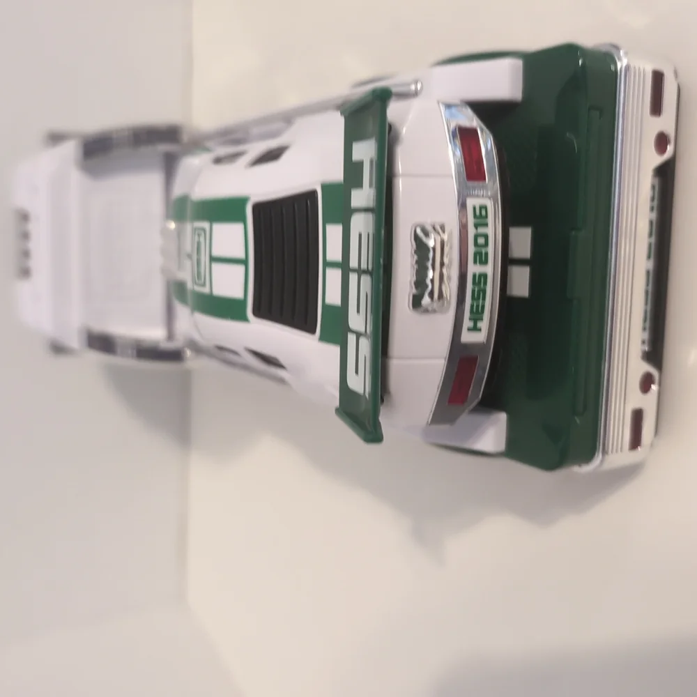 Toy Truck and Race Car‎ - Green and White
